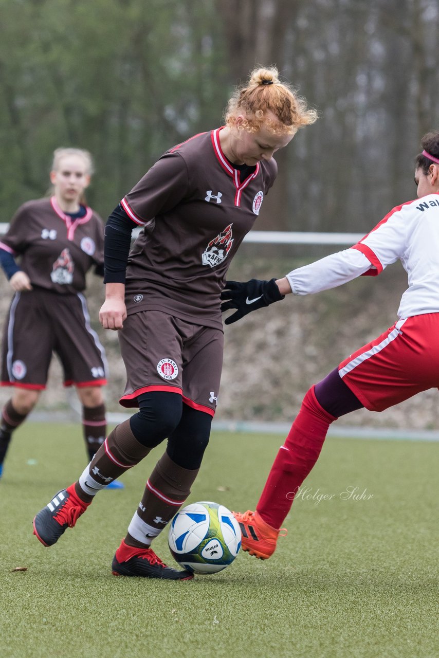 Bild 247 - B-Juniorinnen Walddoerfer - St.Pauli : Ergebnis: 4:1